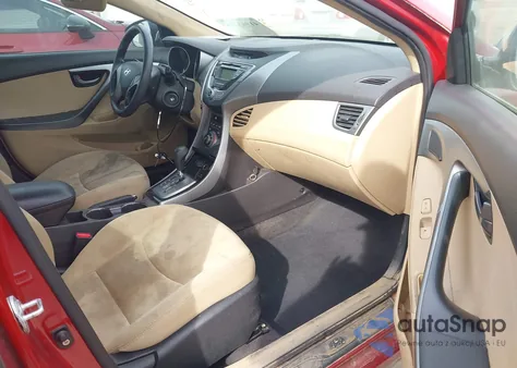 2013 Hyundai Elantra Gls z USA, uszkodzony, nr VIN KMHDH4AE4DU551070